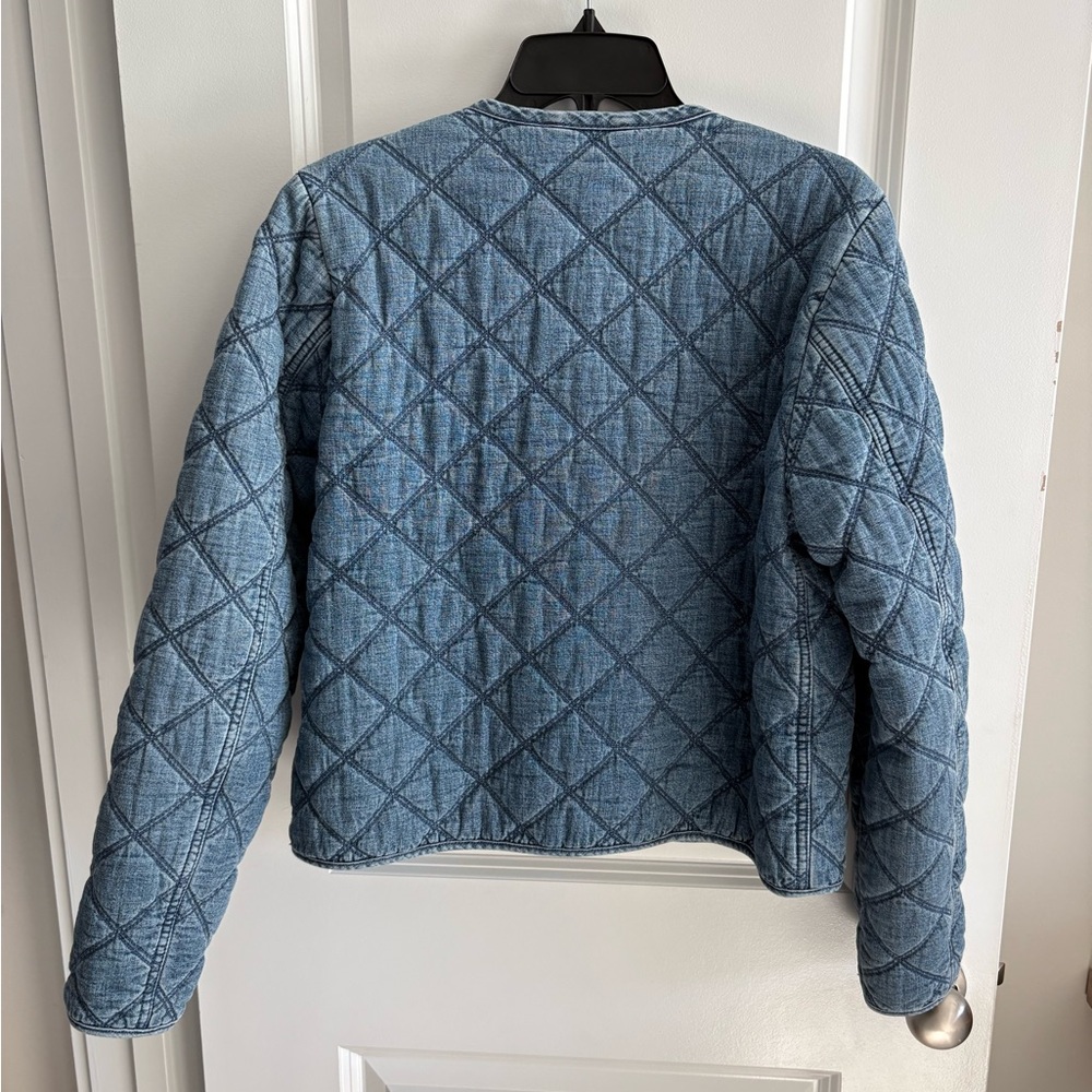 Tommy Bahama Blue Quilted Jacket - Picture 7 of 9